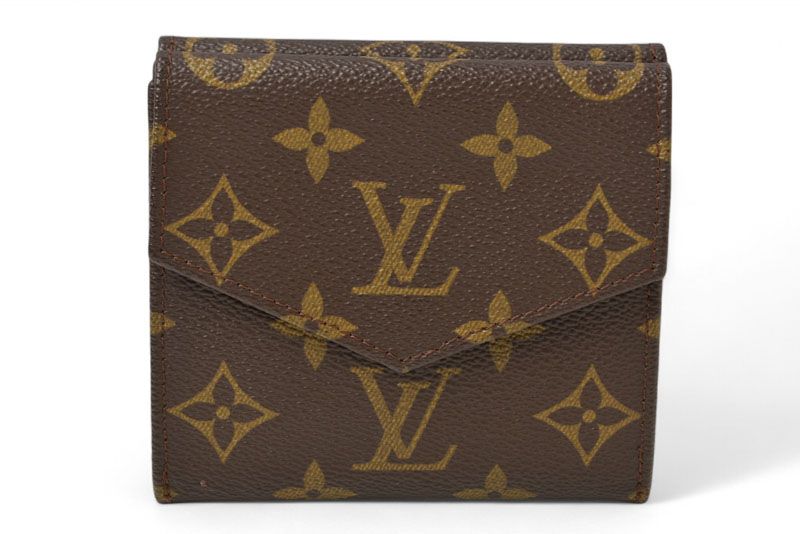 Louis Vuitton Wallet Louis Vuitton Monogram Fold Wallet No.190 Vintage Antique