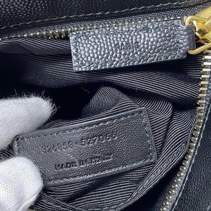 Saint Laurent Shoulder Bag Black 326858 Excellent Condition Leather Preowned