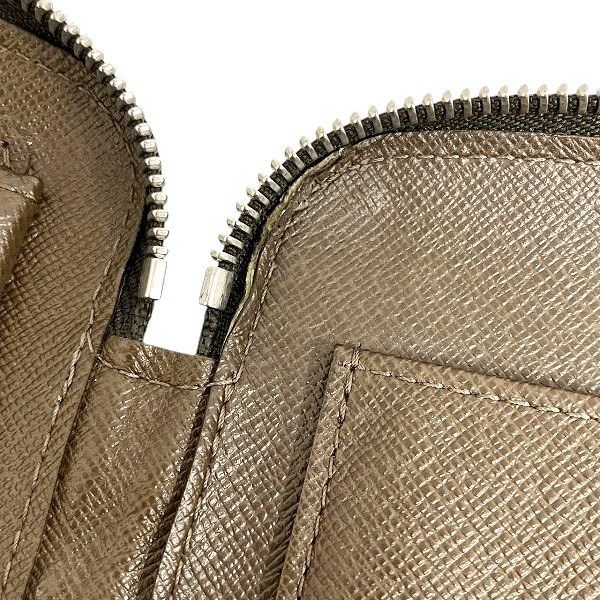 Louis Vuitton Taiga Organizer Atholl M30658 Long Wallet Travel Case Men's