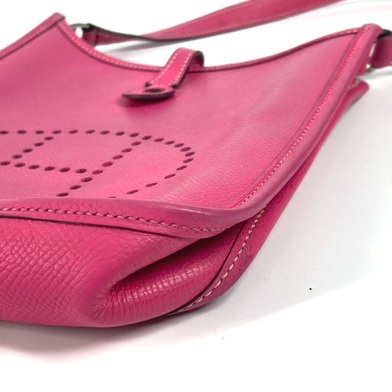 Hermes Shoulder Bag Evelyn TPM 16 Evelyn TPM Leather Rose Tillian Pink