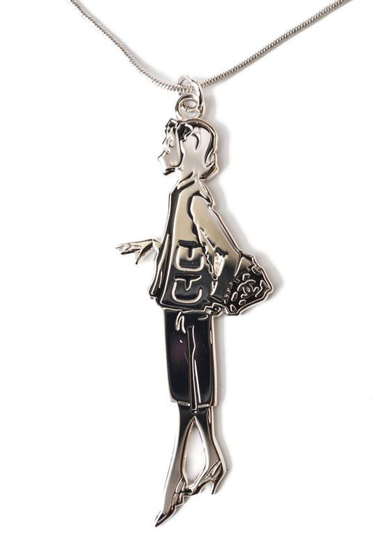 Chanel Necklace Pendant Charm Mademoiselle Motif
