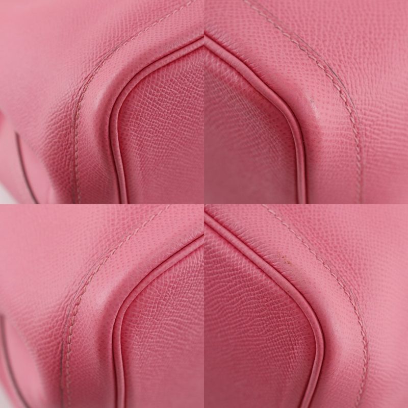 Hermes Garden Party PM Vaux Epson Pink A Ladies Tote Bag