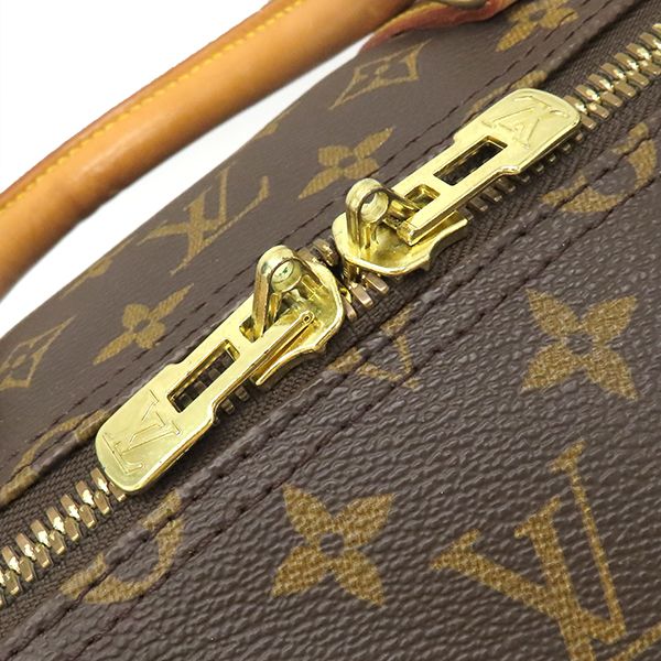 Louis Vuitton Boston Bag Keepall 55 Monogram Canvas Monogram Gold Hardware
