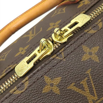 Louis Vuitton Boston Bag Keepall 55 Monogram Canvas Monogram Gold Hardware