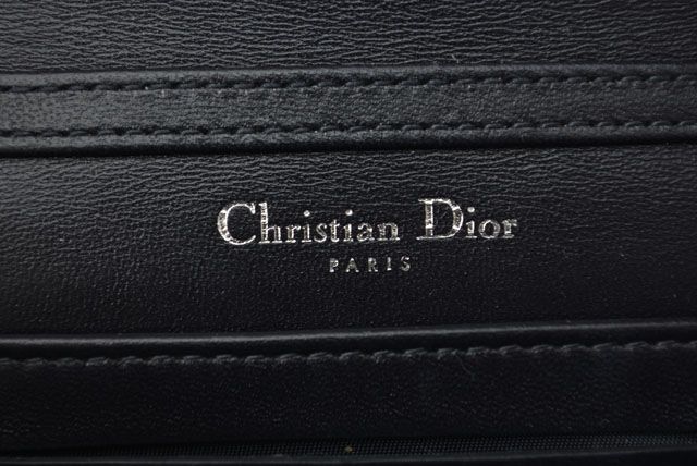 Christian Dior Chain Pouch Chain Mini Wallet Christian Dior Pouch Cannage