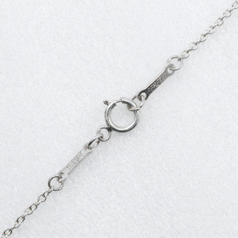 Tiffany & Co Open Heart Elsa Peretti 925 Silver Ladies 2.9g Necklace