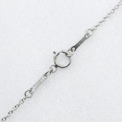 Tiffany & Co Open Heart Elsa Peretti 925 Silver Ladies 2.9g Necklace
