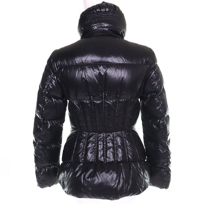 Moncler Joux Logo Patch Zip Up Jacket Black — view 3
