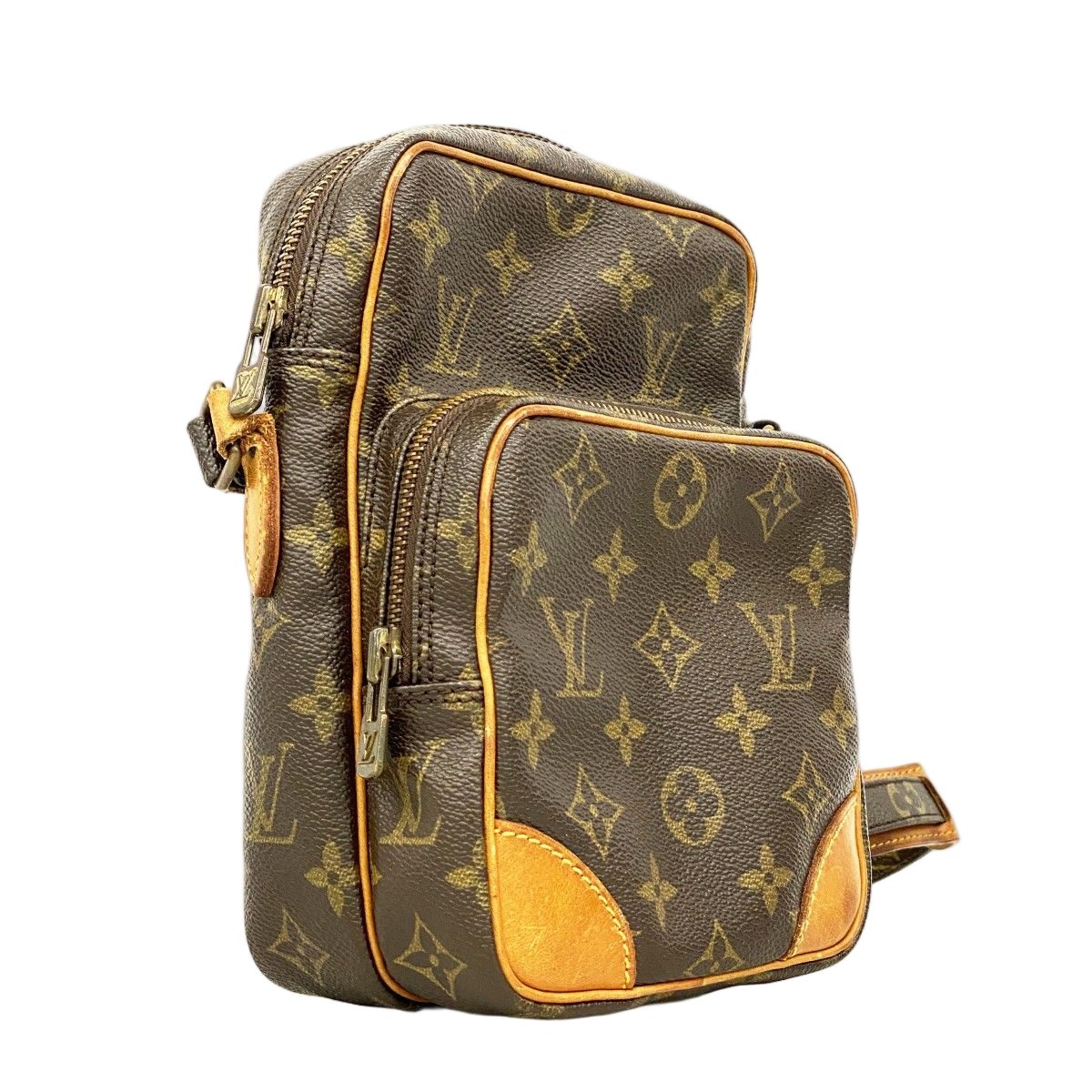 Louis Vuitton Shoulder Bag Monogram Amazon Brown — view 2