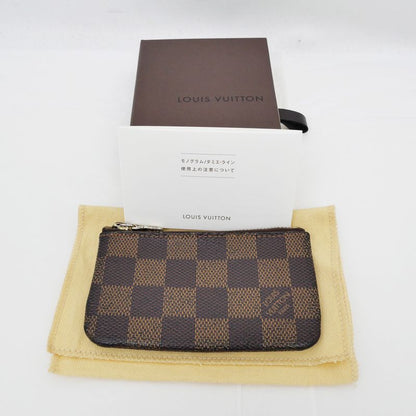 Louis Vuitton Pochette -cles Coin Case Key-ring Damier Brown N62658