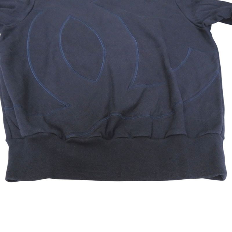 Chanel Coco Mark Sweatshirt P58239 Sweatshirt Cotton Dark Navy 1541 Chanel