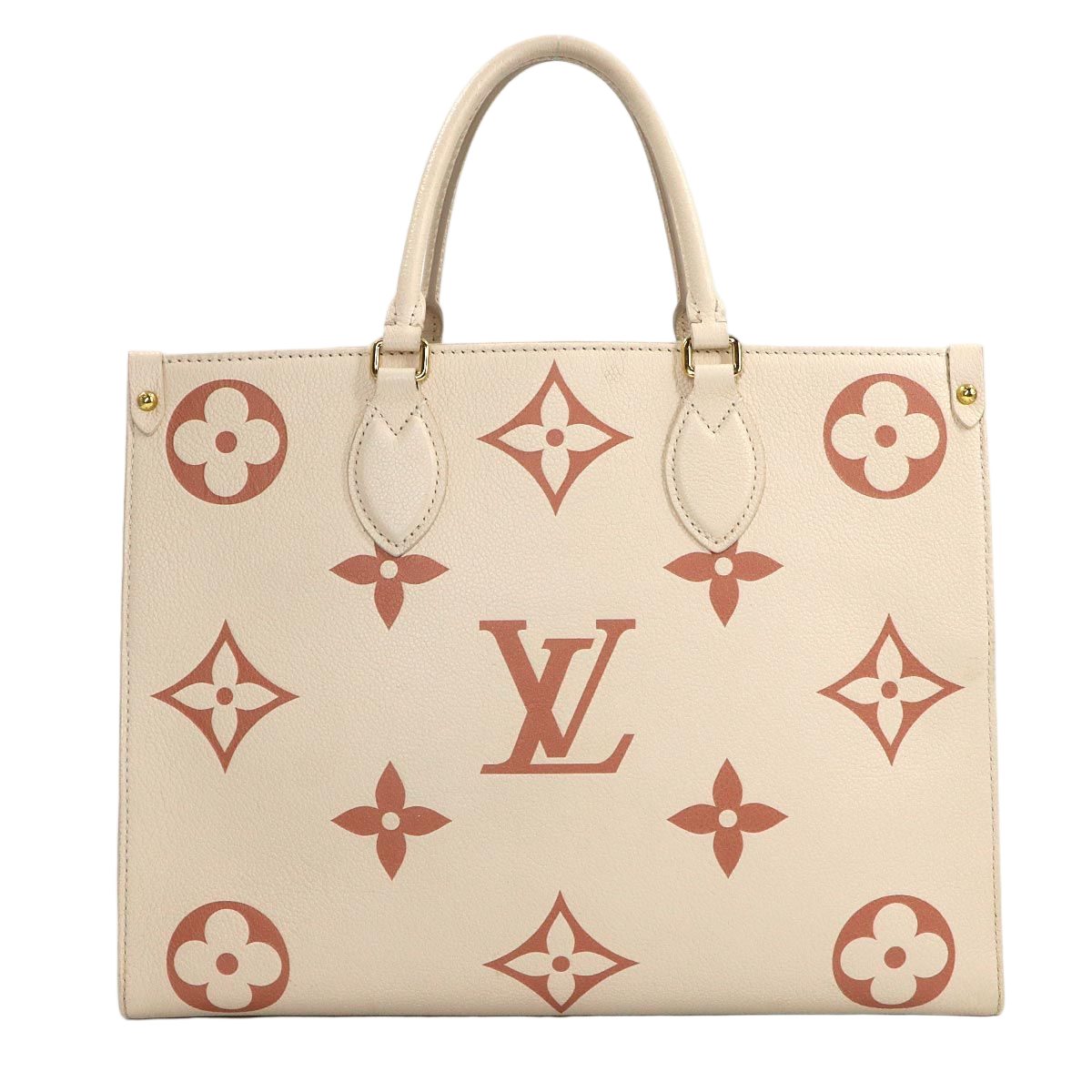 Louis Vuitton Bicolor Monogram Empreinte On The Go MM 2-Way Tote Cles MM