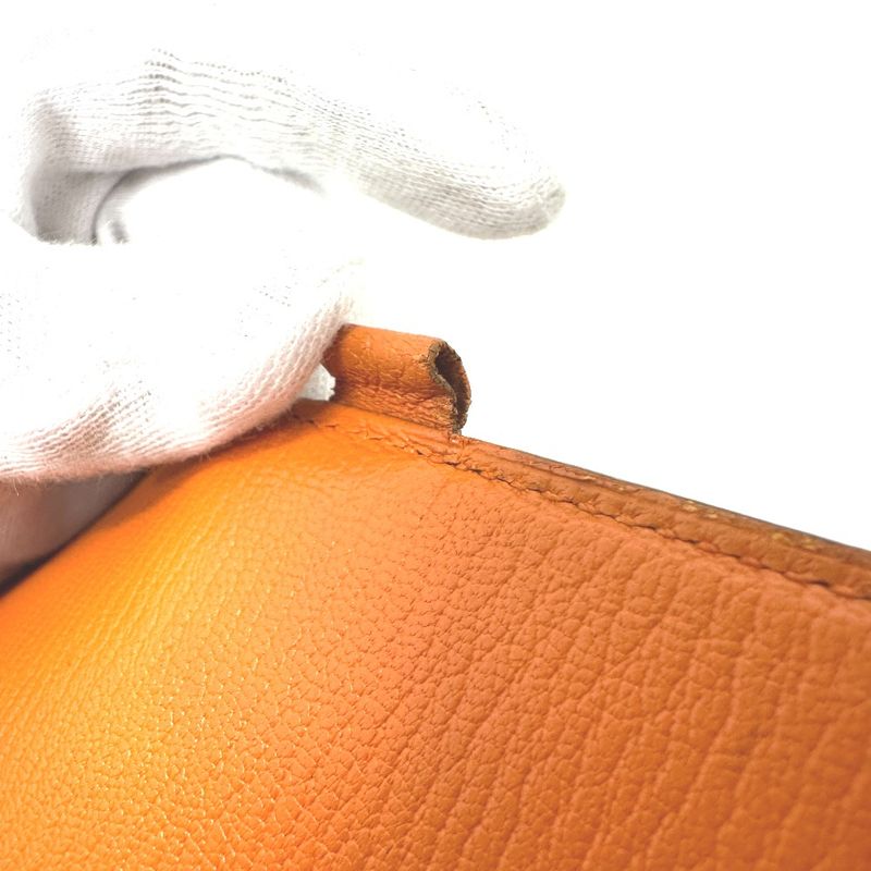 Hermes Notebook Cover Genda Vision Chevre Coromandel Orange