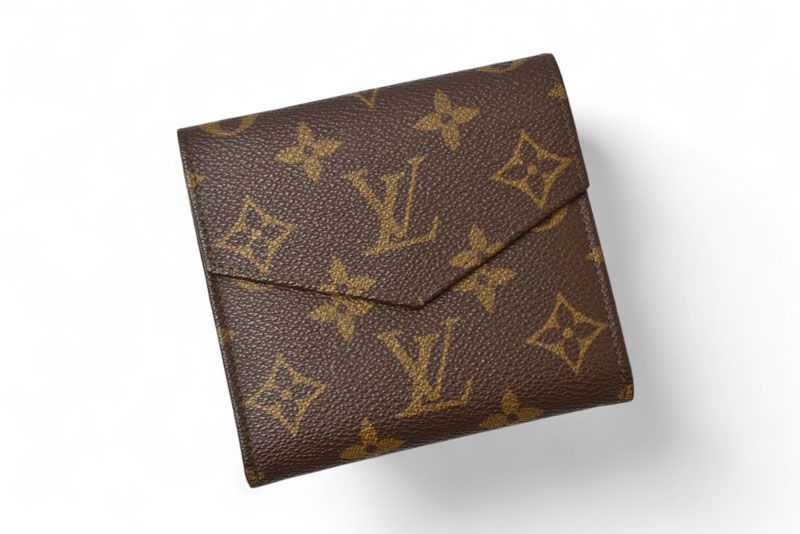 Louis Vuitton Wallet Louis Vuitton Monogram Fold Wallet No.190 Vintage Antique