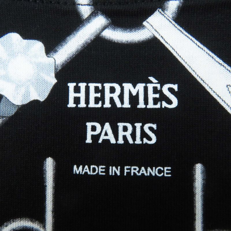 Hermes 21SS Parcours SANS Faute Perfect Course Cotton V-neck Short Sleeve