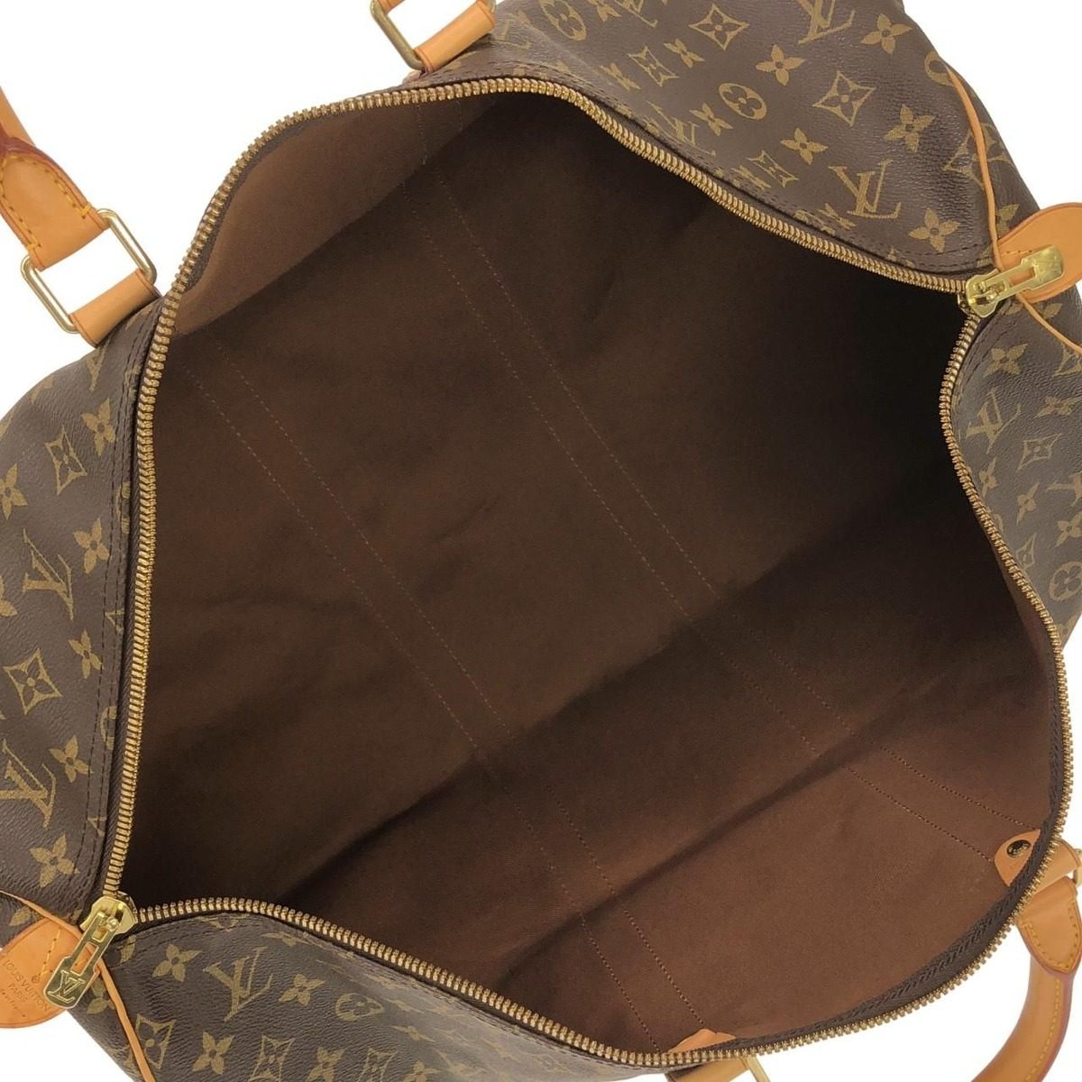 Louis Vuitton Monogram Keepall 55 cm Boston Bag — view 9