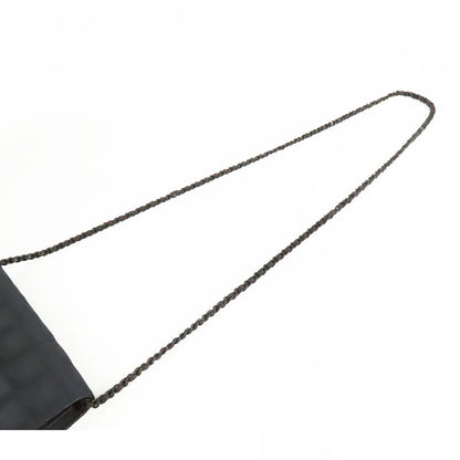 Chanel New Travel Line Wallet Black Nylon Leather Chain Shoulder Bag — view 4