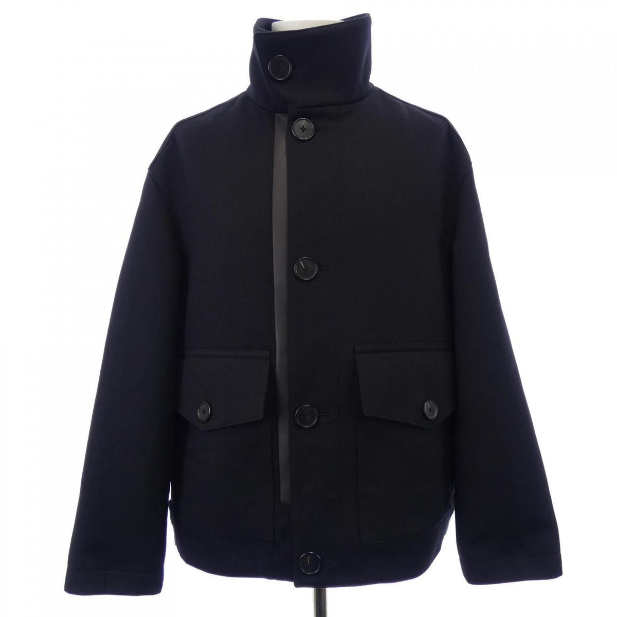 Hermes Coat Cashmere Black