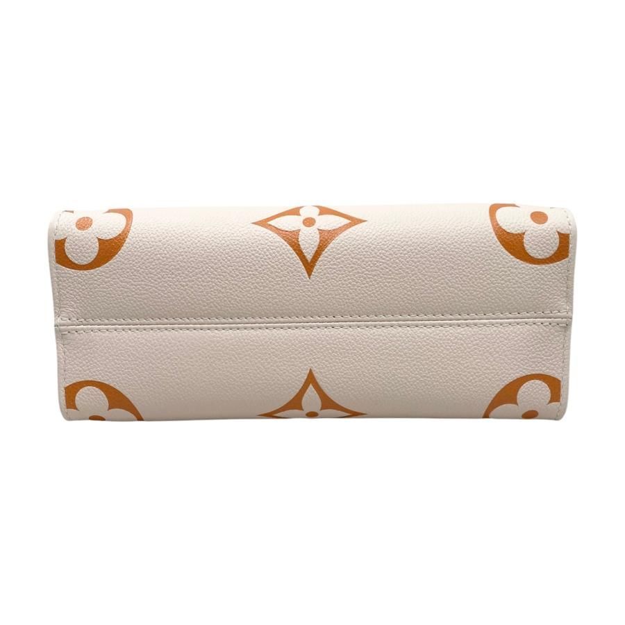 Louis Vuitton Handbag Shoulder Bag On The Go PM M46513 Monogram Empreinte Creme