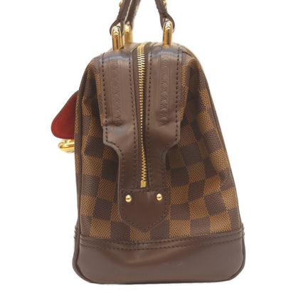 Louis Vuitton 08 N51201 Damier Knightsbridge Handbag Brown Ladies