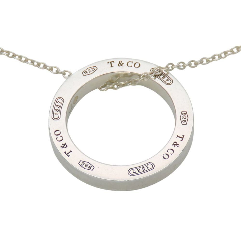 Tiffany & Co Necklace Circle Silver Standard