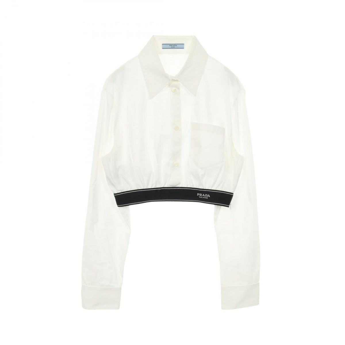 Prada Poplin Stretch Cotton Shirt