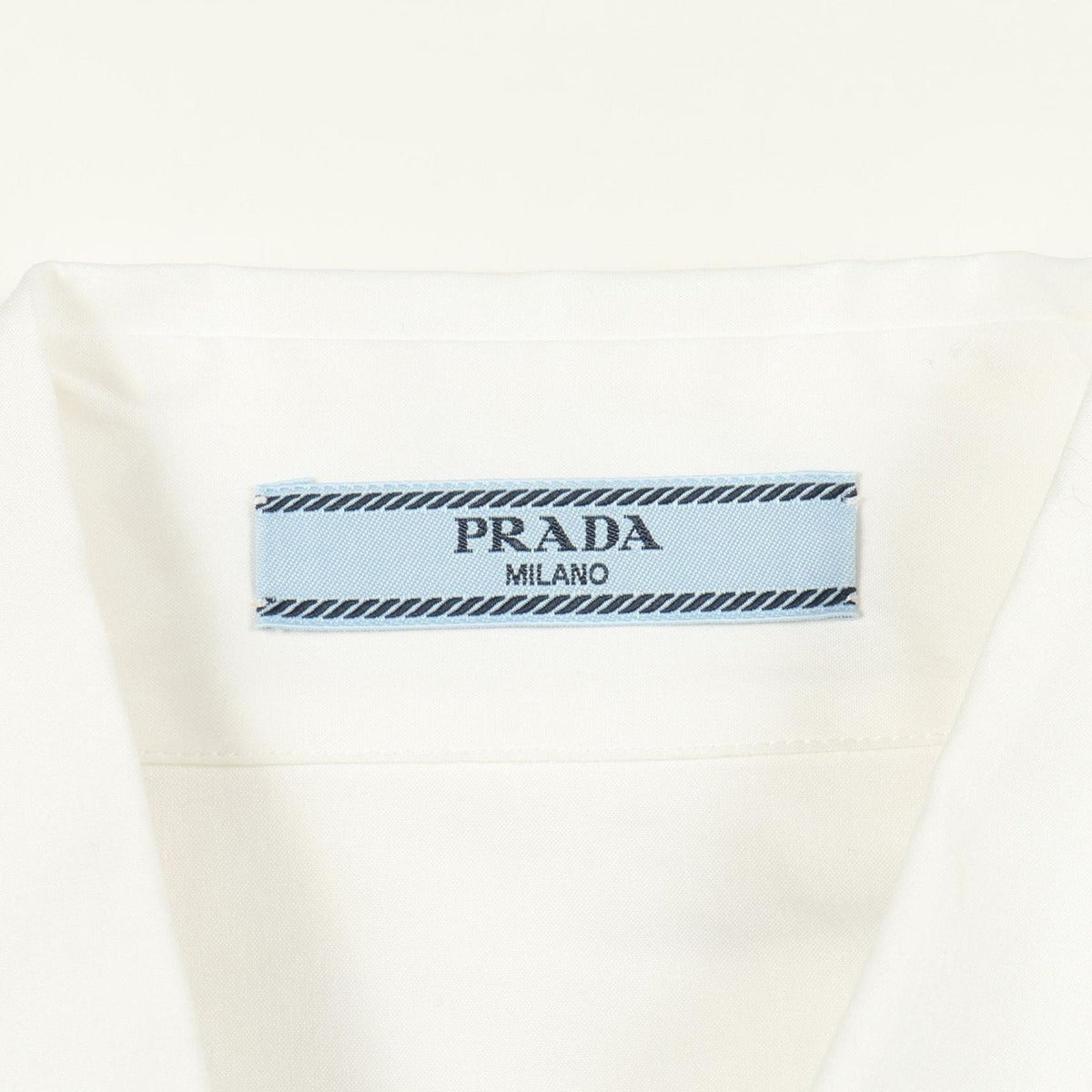 Prada Poplin Stretch Cotton Shirt — view 3