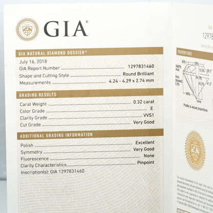 Bvlgari Bulgari Incontro D'amore 0.32ct Vvs1/e/ex/2vg Pt950platinum X Diamond