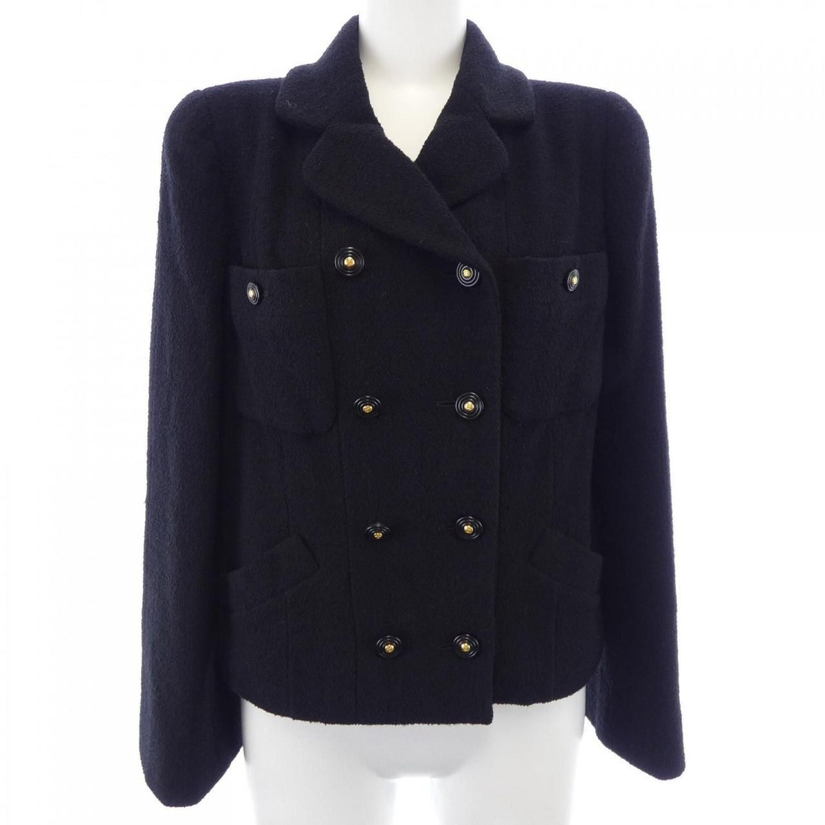 Chanel Vintage Jacket Black 36