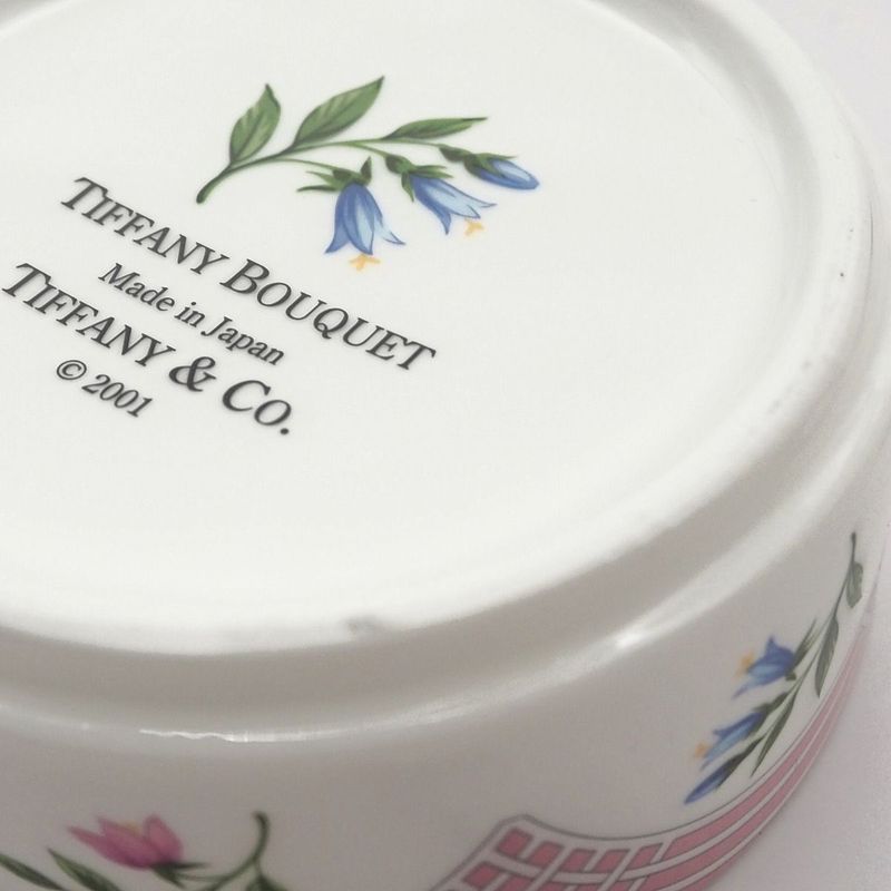 Tiffany & Co. Bouquet Bonbonnière Trinket Box Candy Container