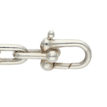 Tiffany & Co Hardwear Hardware Graduated Link Silver Necklace Men's 18inch