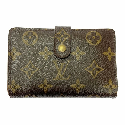 Louis Vuitton Monogram Porte Monnaie Vieviennois Brown Bifold