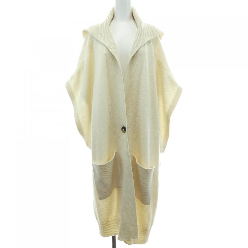 Hermes White Cardigan
