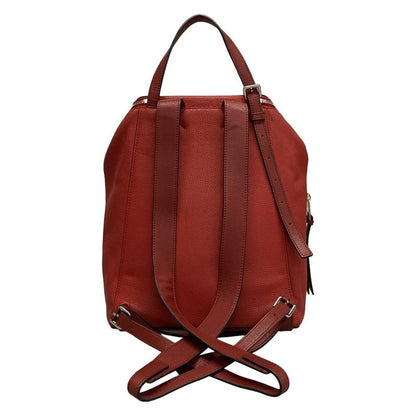 Loewe Backpack Sac Goya Backpack Red Leather