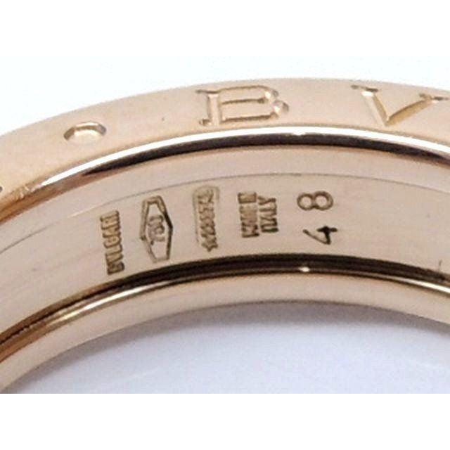 Bvlgari Ring B.zero1 1 Band Size 8 18K PG Pink Gold — view 3