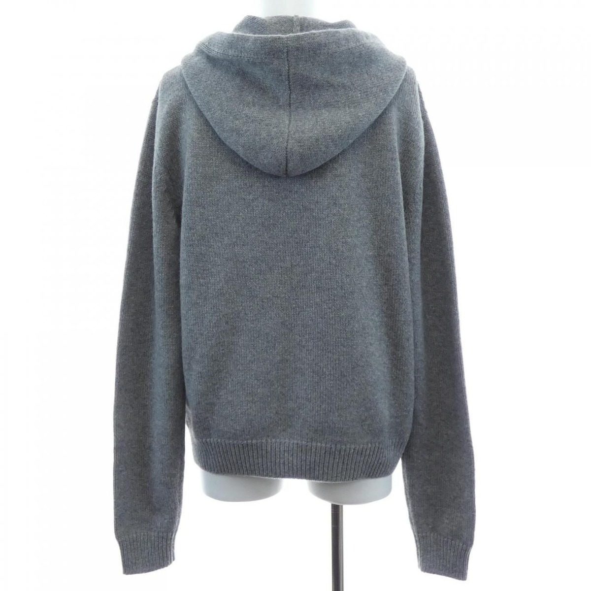 Celine Triomphe Hoodie Gray — view 2