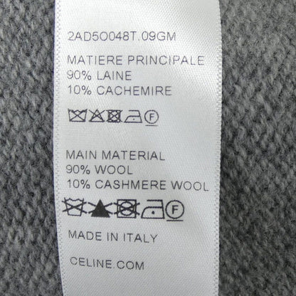 Celine Triomphe Hoodie Gray — view 3