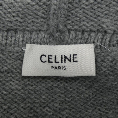 Celine Triomphe Hoodie Gray — view 4