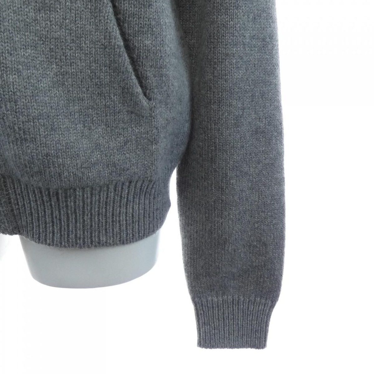 Celine Triomphe Hoodie Gray — view 6