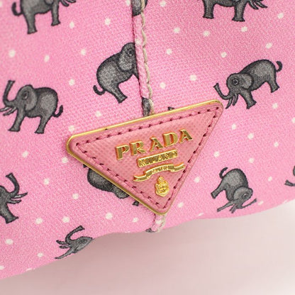 Prada 2WAY Canapa 1bg439 Tote Bag Canvas Scuff Deuce