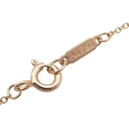 Tiffany & Co Victoria Vine Pink Gold Diamond 18K Necklace — view 5