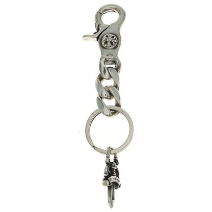 Chrome Hearts Clp Chn Classic-s Short Classic Link Key Chain Silver Necklace