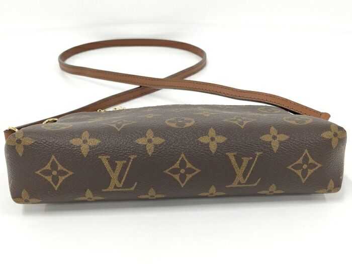 Louis Vuitton Pallas Clutch 2WAY Shoulder Bag Monogram Brown M41639