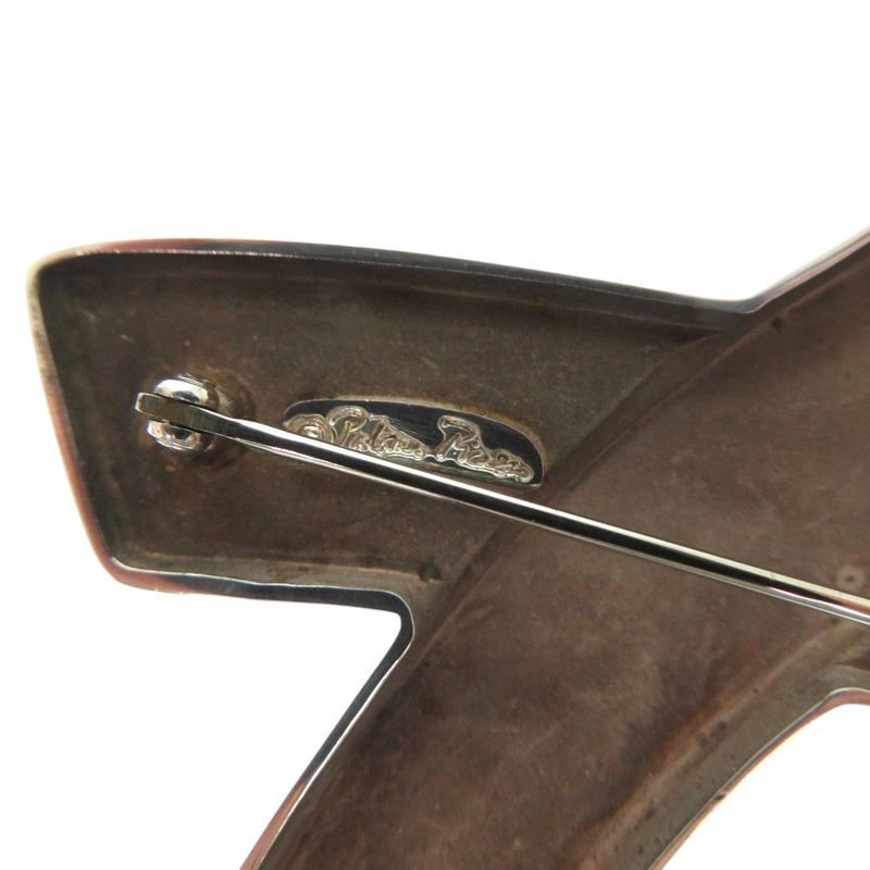 Tiffany & Co Paloma Picasso Kiss Brooch 925 Silver 1015 Tiffany & Co