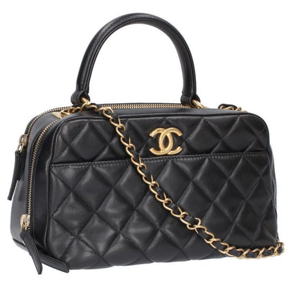 Chanel Trendy CC Top Handle Lambskin Chain Shoulder Bag Women