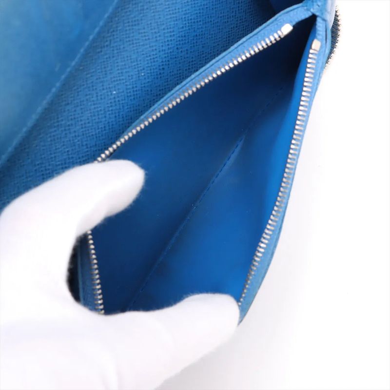 Louis Vuitton Damier Graphite Portefeuille Vasco N64031 Leather Long Wallet