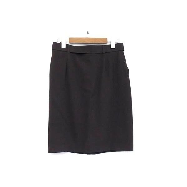Fendi Wool Skirt 44 Black — view 2
