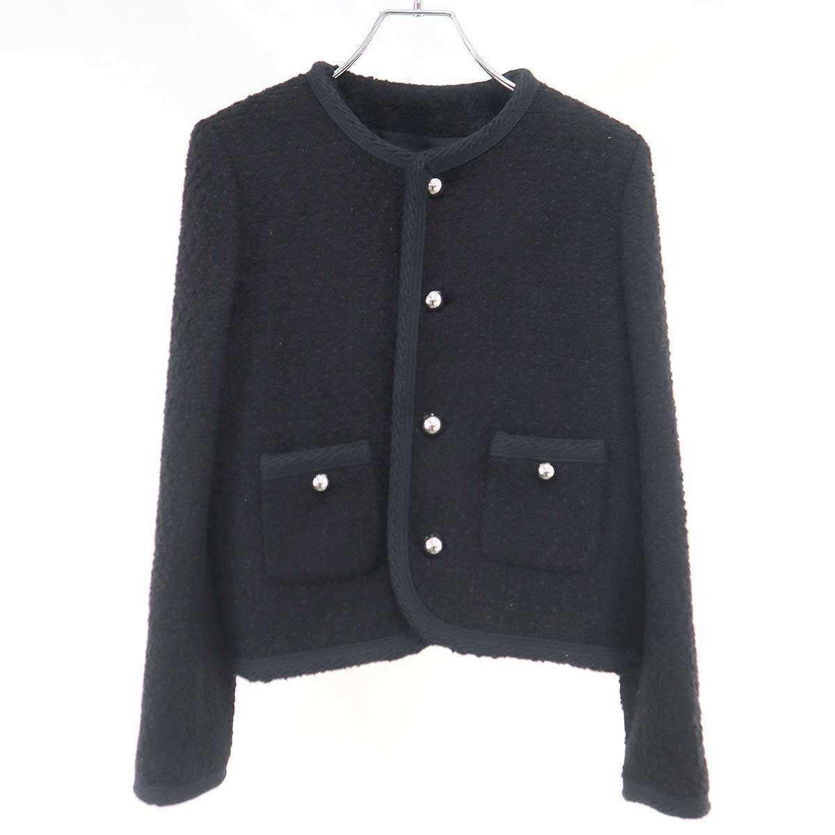 Celine Chelsea Jacket Cashmere Cles Black 34