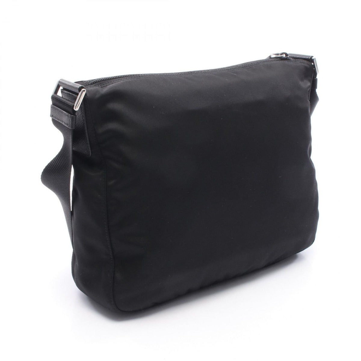 Prada Shoulder Bag Vela Black Nylon Leather — view 2
