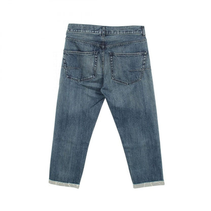 Dior Denim Pants Cut Off Boyfriend Button Fly — view 2